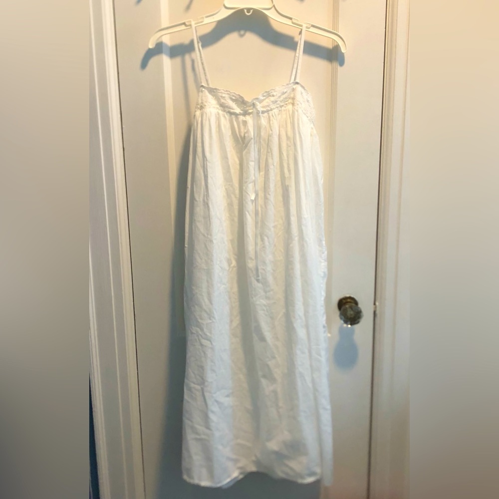 —Sold— Jcrew cotton white dress